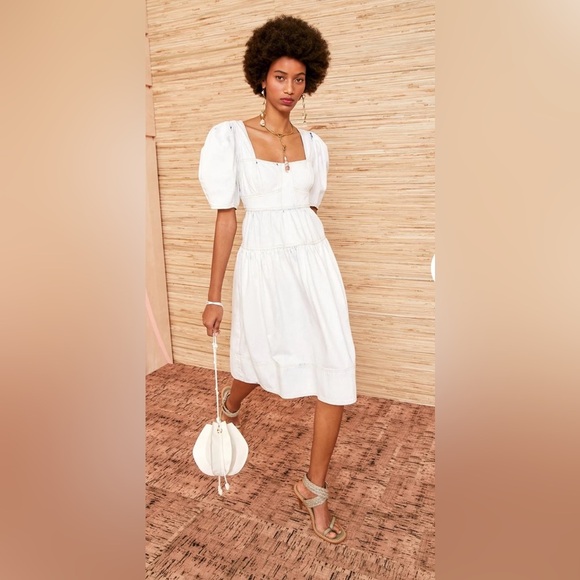 EUC Ulla Johnson- Ames Denim Dress. Size 2 - Picture 1 of 10